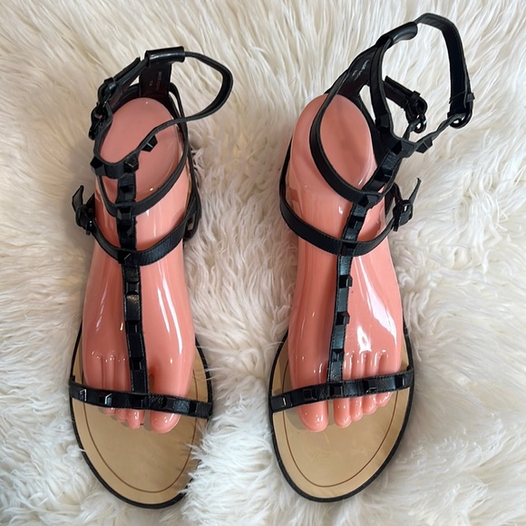 🔹 Rebecca Minkoff Georgina Studded Gladiator Sandals - Picture 3 of 8